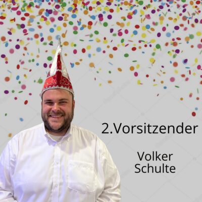 Volker Schulte, 2. Vorsitzender